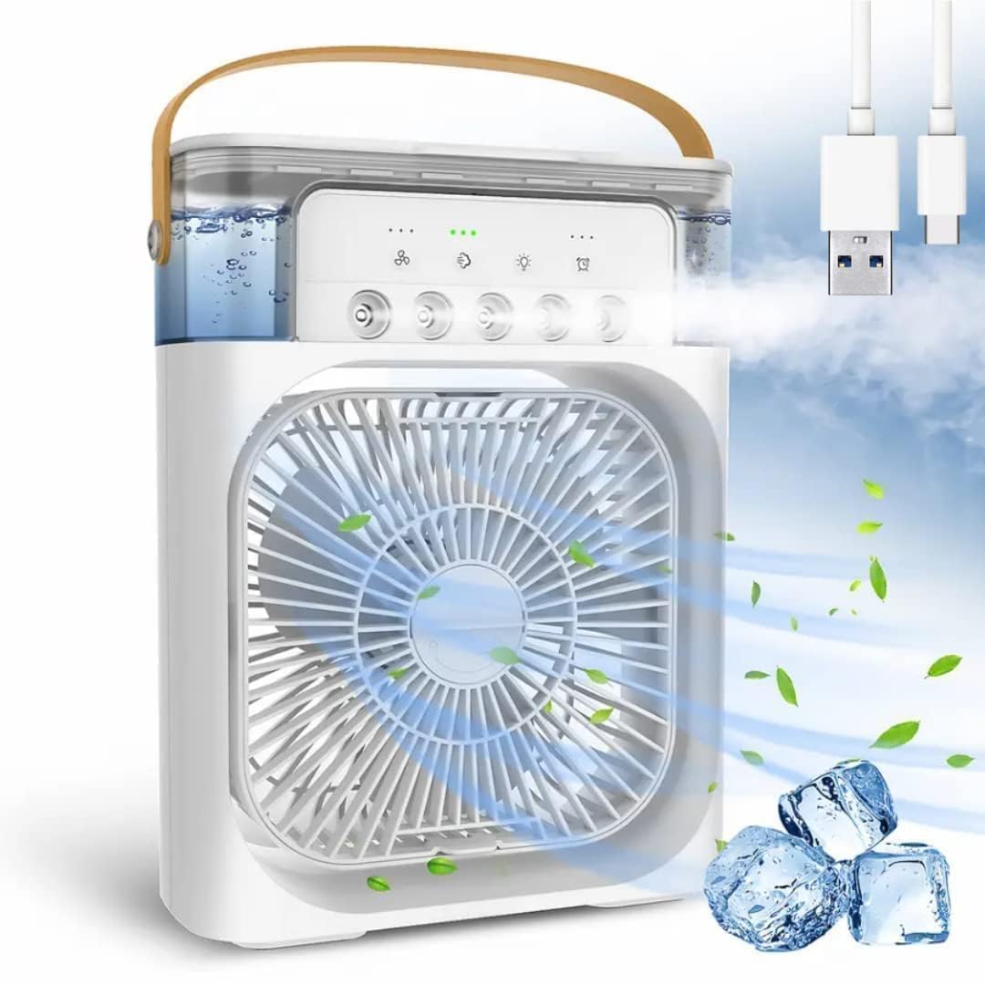 3 In 1 Mini Air Cooler – Beat the Heat Anywhere, Anytime! - Shop by DP