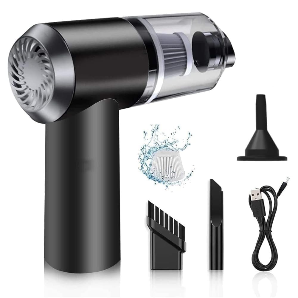 3 In 1 Portable Car Vacuum Cleaner – Keep Your Car Spotless Anywhere, Anytime!