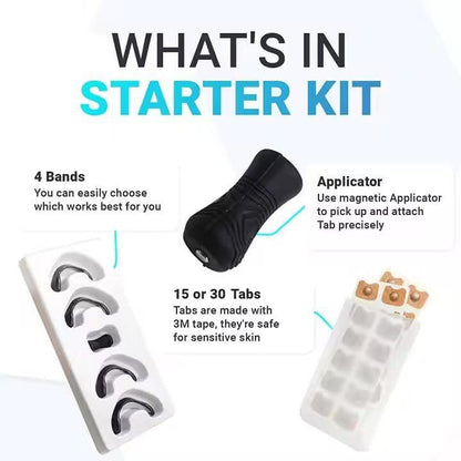 Magnetic Nasal Strips for Breathing, Anti Snoring Nose Clip, Instant Relief From Snoring, 15 Count (Multi) - My Store